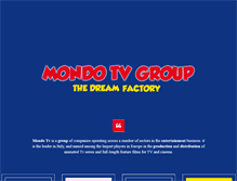 Tablet Screenshot of mondotvgroup.com